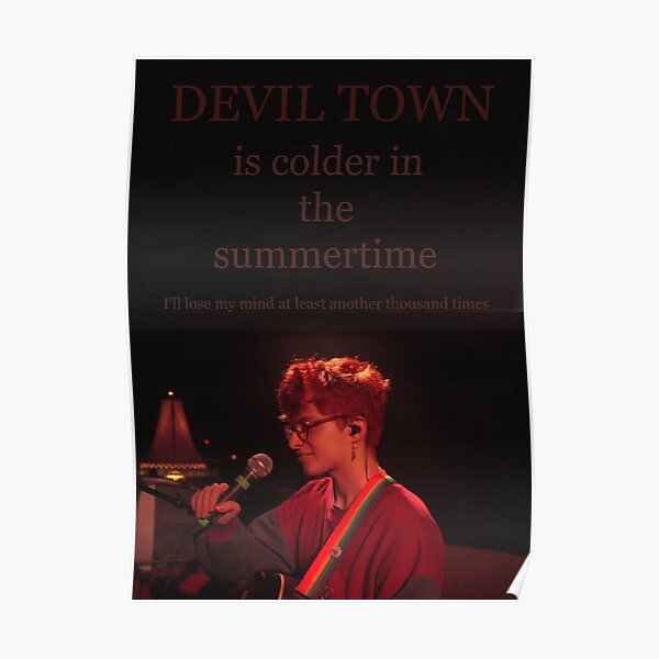 Devil Town - Cavetown Poster RB0506 product Offical cavetown Merch