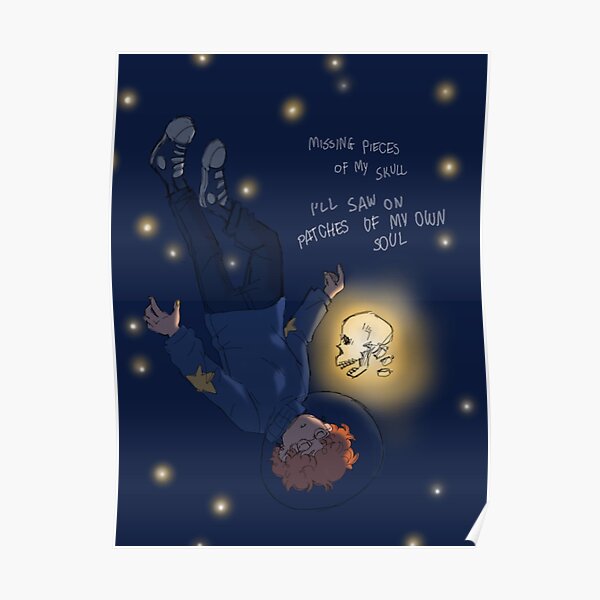meteor shower cavetown this is home space aesthetic Poster RB0506 product Offical cavetown Merch
