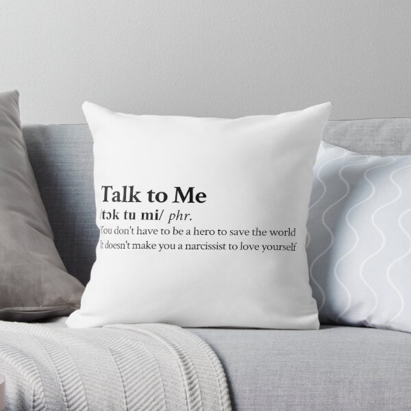 Cavetown Aesthetic Indie Rock Pop Quote Lyrics Throw Pillow RB0506 product Offical cavetown Merch