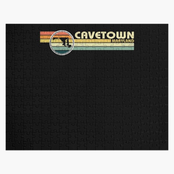 Special Present Cavetown Maryland Vintage 1980S Style Gift For Everyone Jigsaw Puzzle RB0506 product Offical cavetown Merch